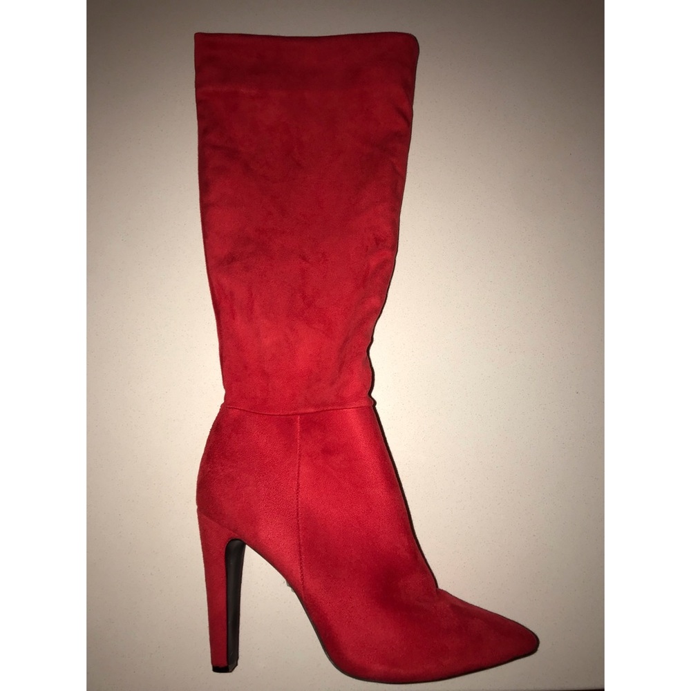 Suede Heeled Boots